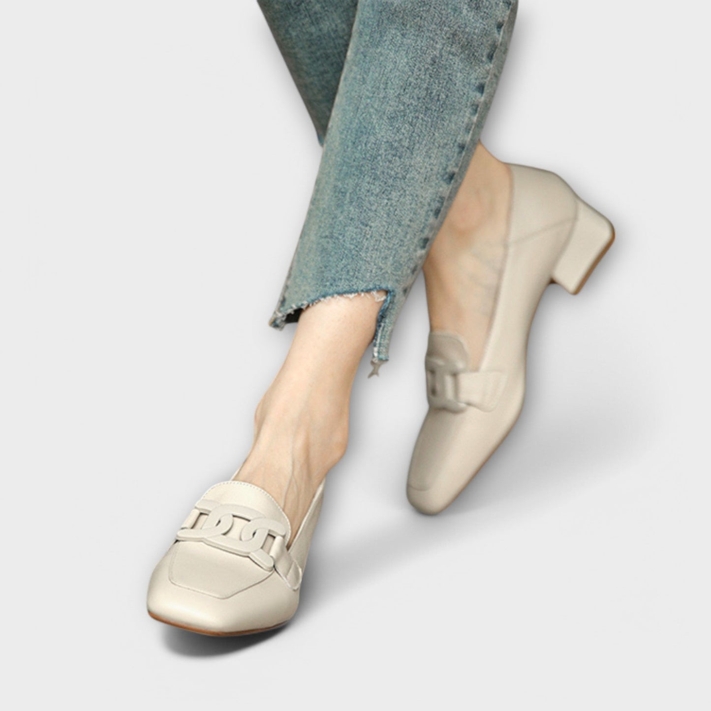 Monica™ | Mocassini eleganti con tacco