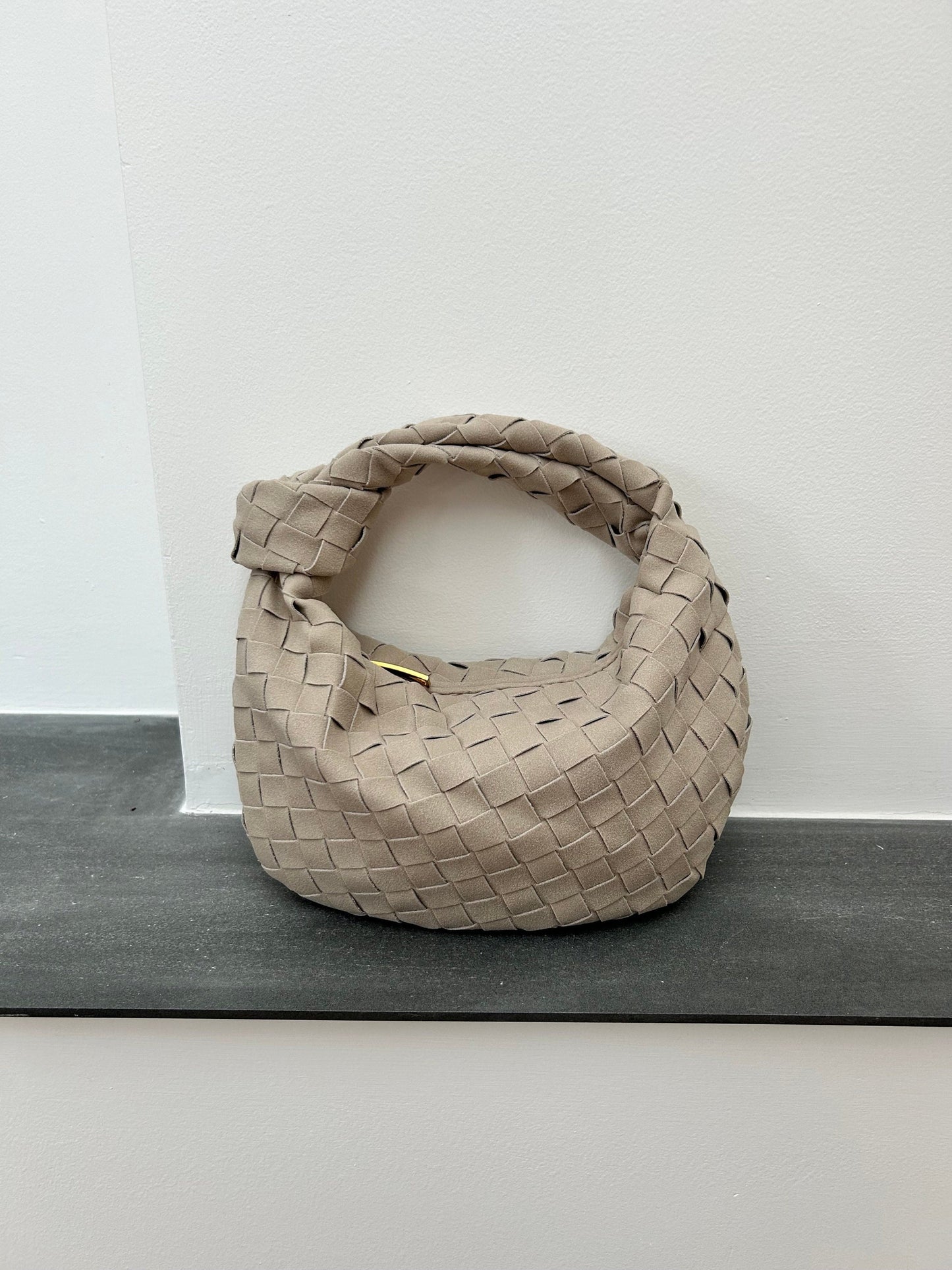 Renée | Borsa Mini in Camoscio Intrecciato Morbido