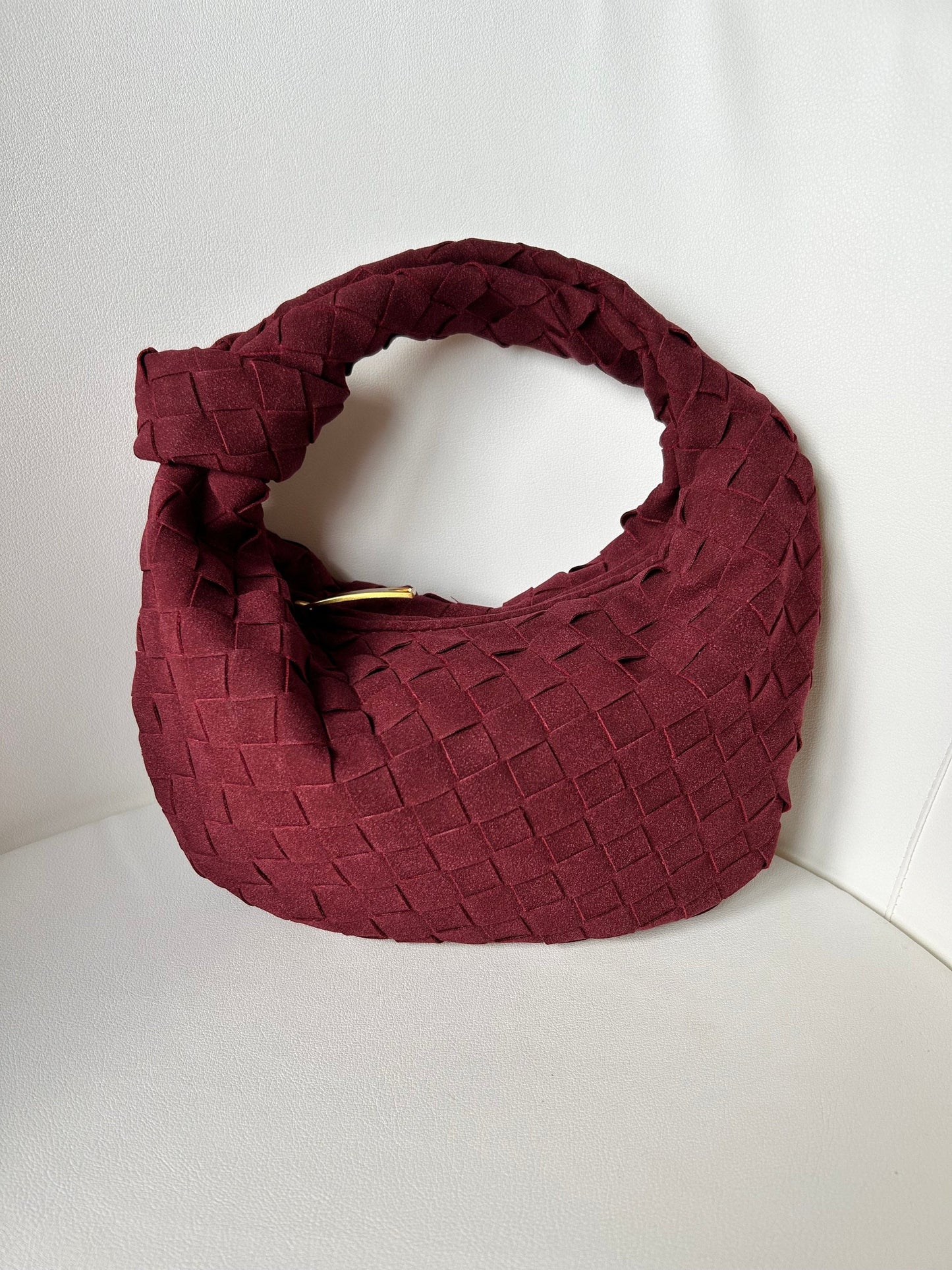 Renée | Borsa Mini in Camoscio Intrecciato Morbido