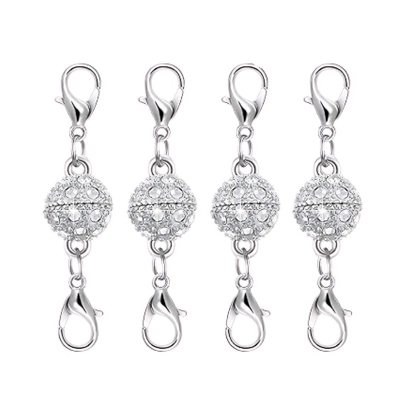 4 collane con chiusura magnetica