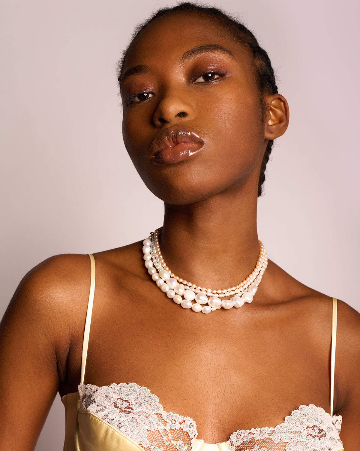 Baroque Pearl Choker
