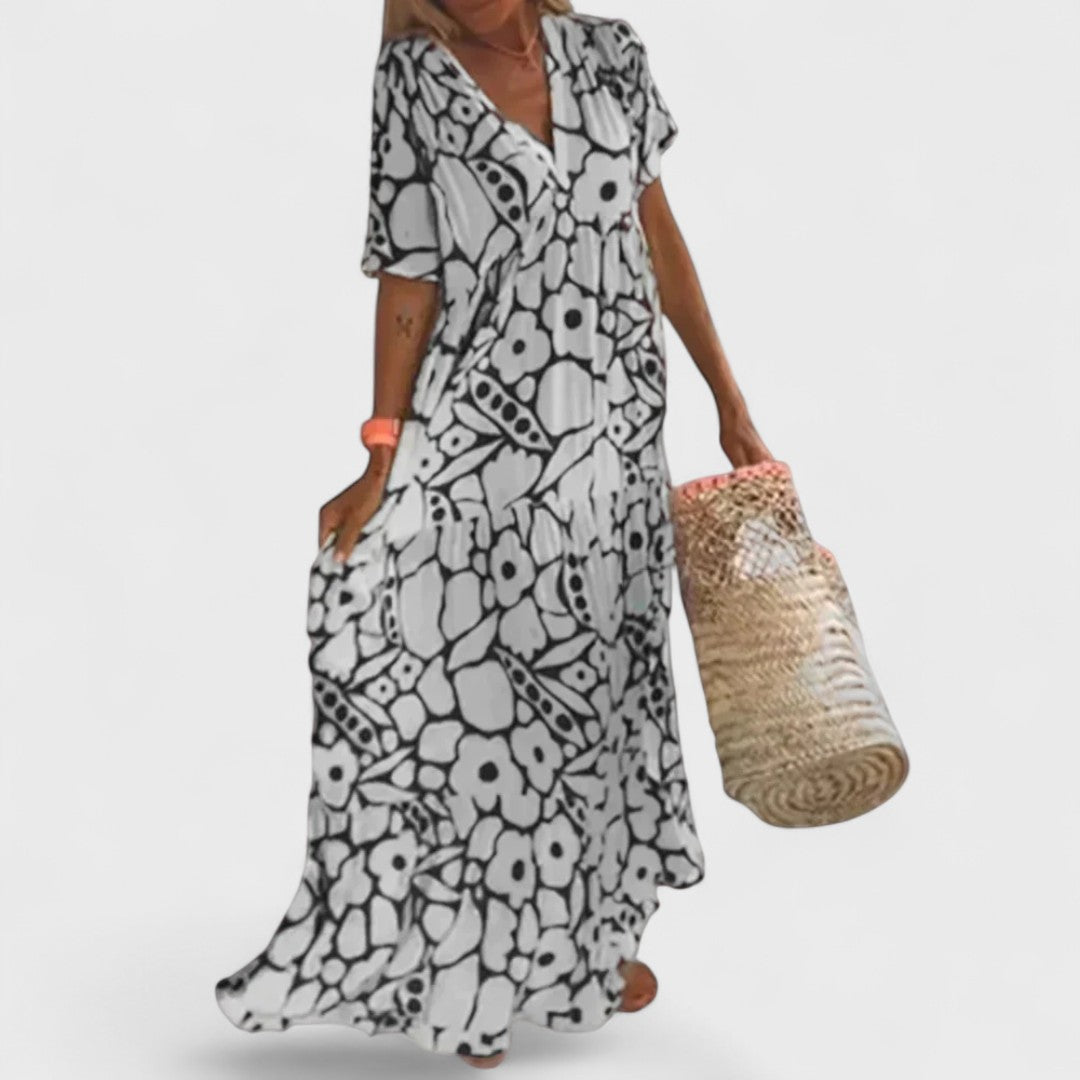 Cristina | Abito leggero e fluido per l'estate