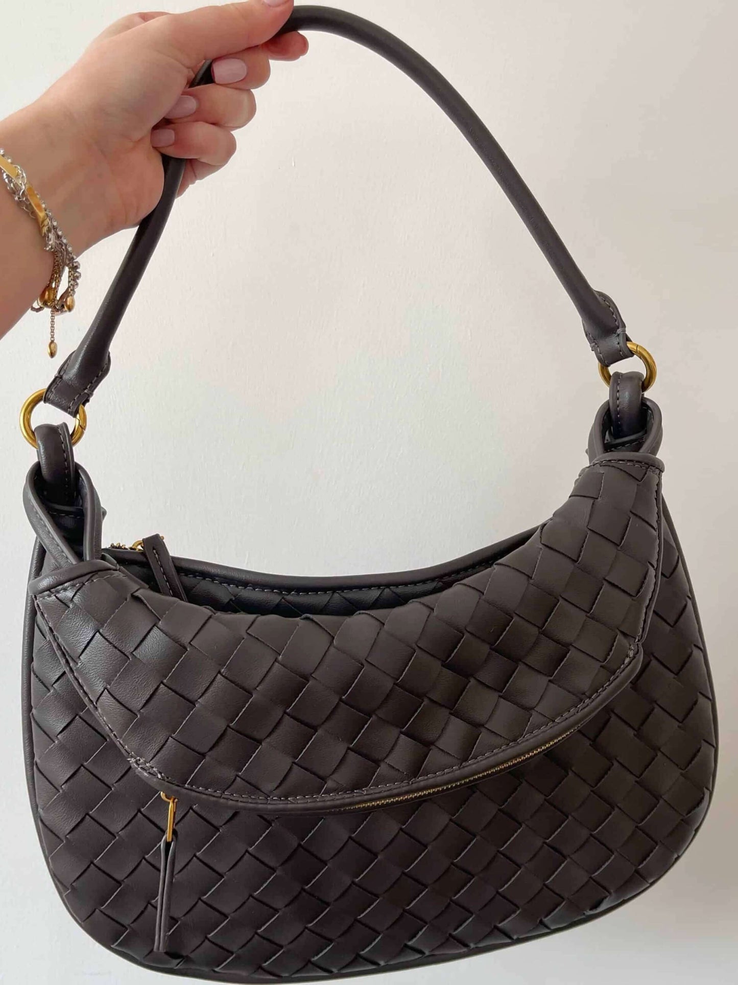 Sara | Borsa a Spalla Convertibile In Tessuto