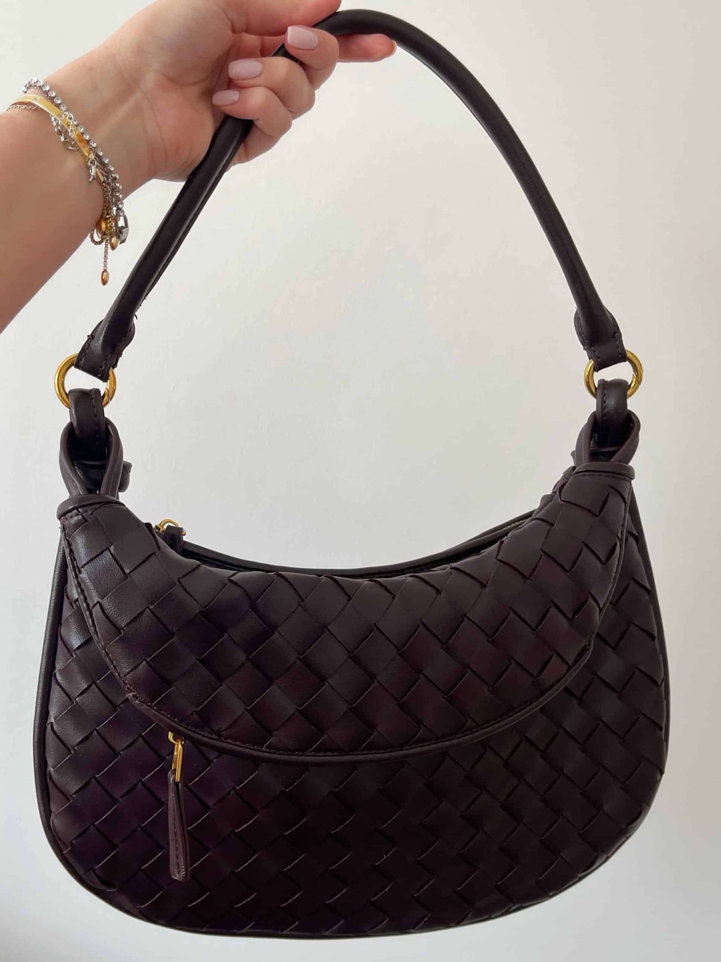Sara | Borsa a Spalla Convertibile In Tessuto