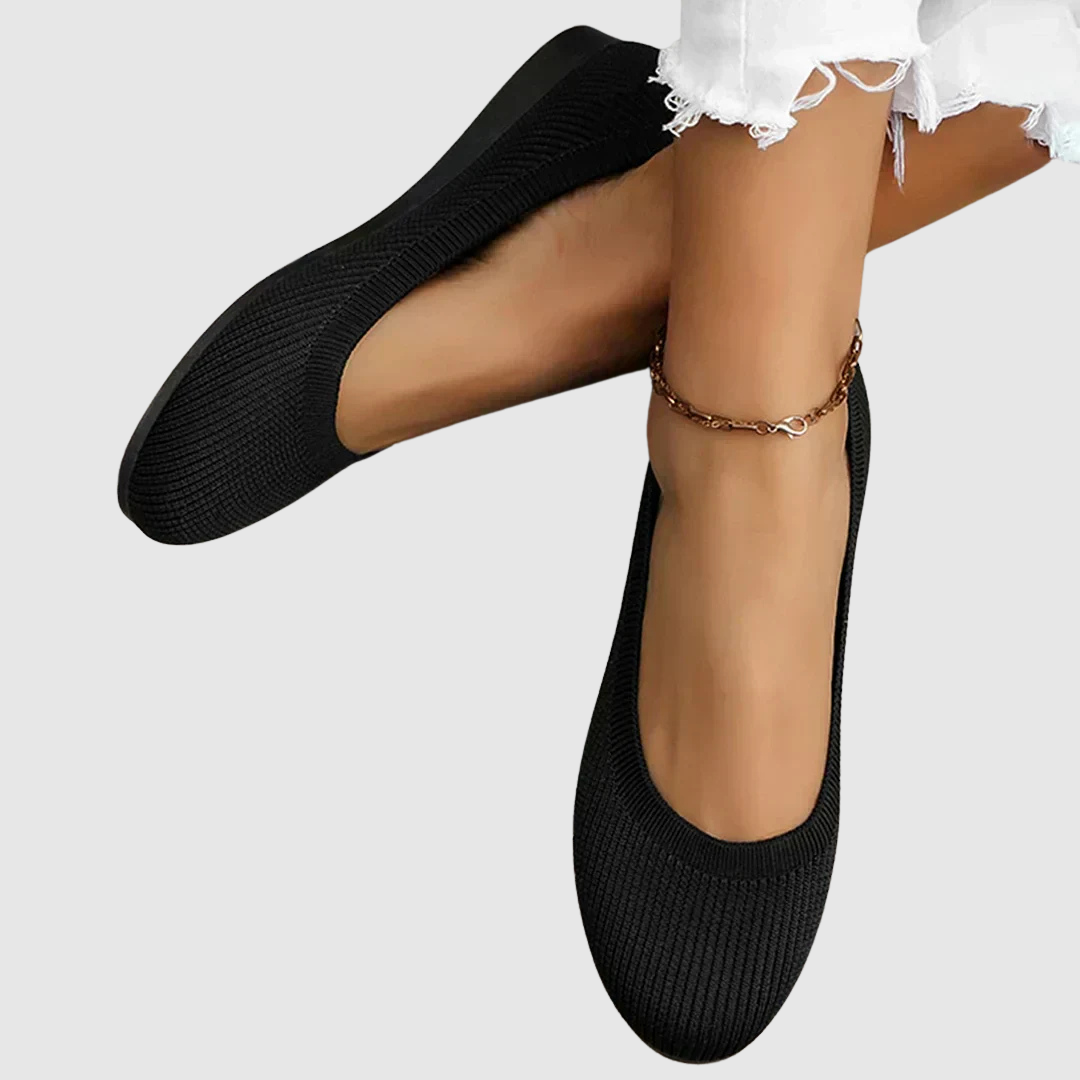 Anna™ | Ballerina in tessuto
