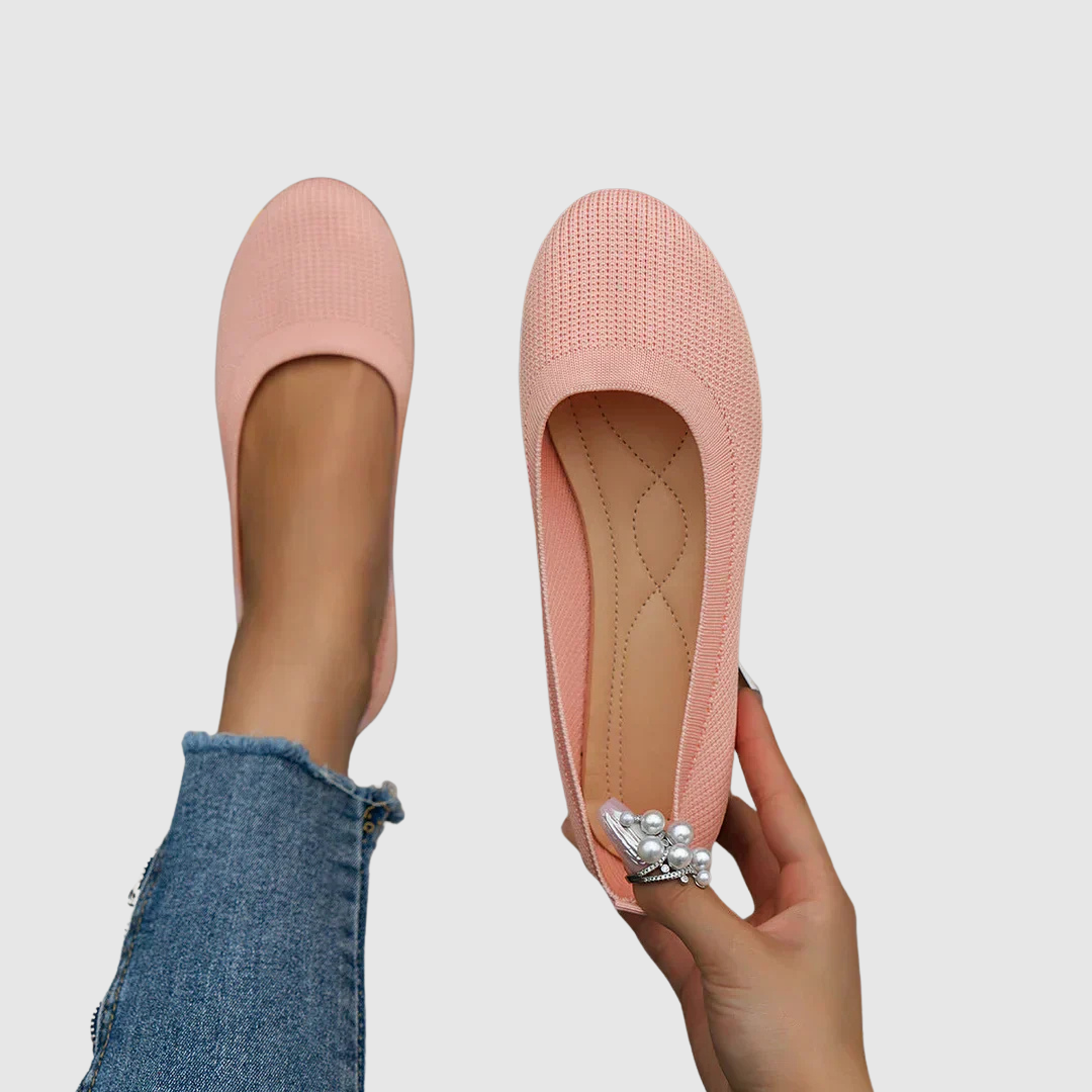 Anna™ | Ballerina in tessuto
