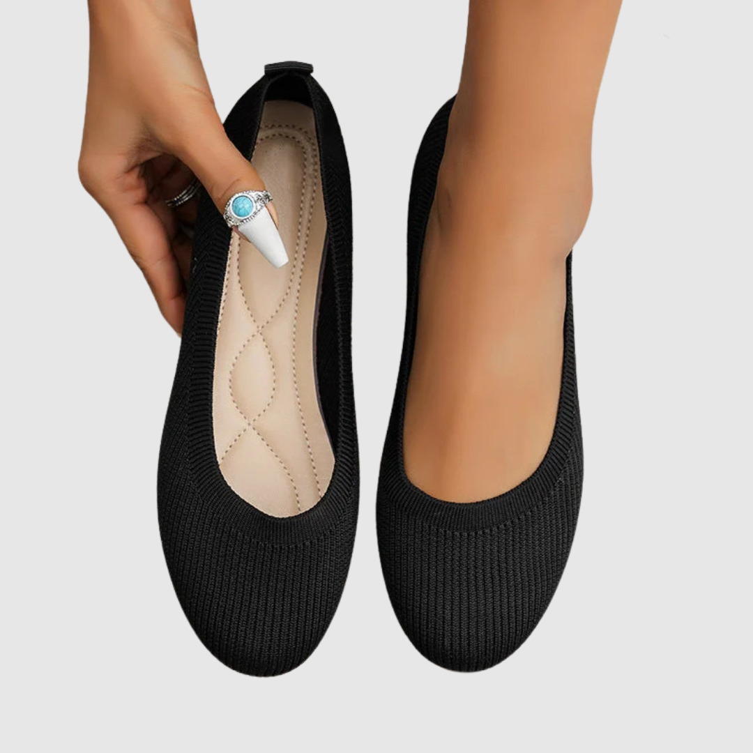 Anna™ | Ballerina in tessuto
