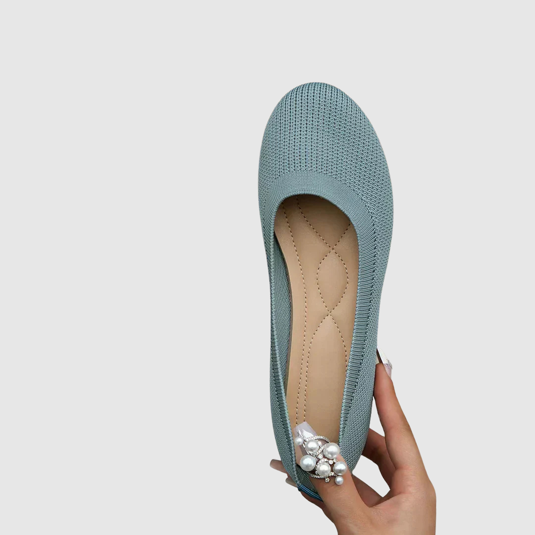 Anna™ | Ballerina in tessuto