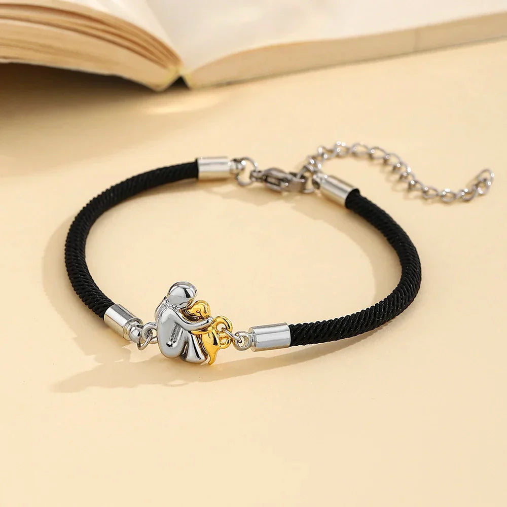 Elisa - Bracciale con cordino e icona bastone