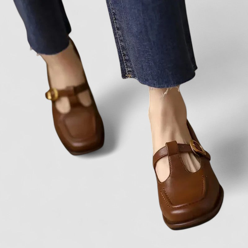 Elizabeth - Scarpe ortopediche con cinturino a T Mary Jane