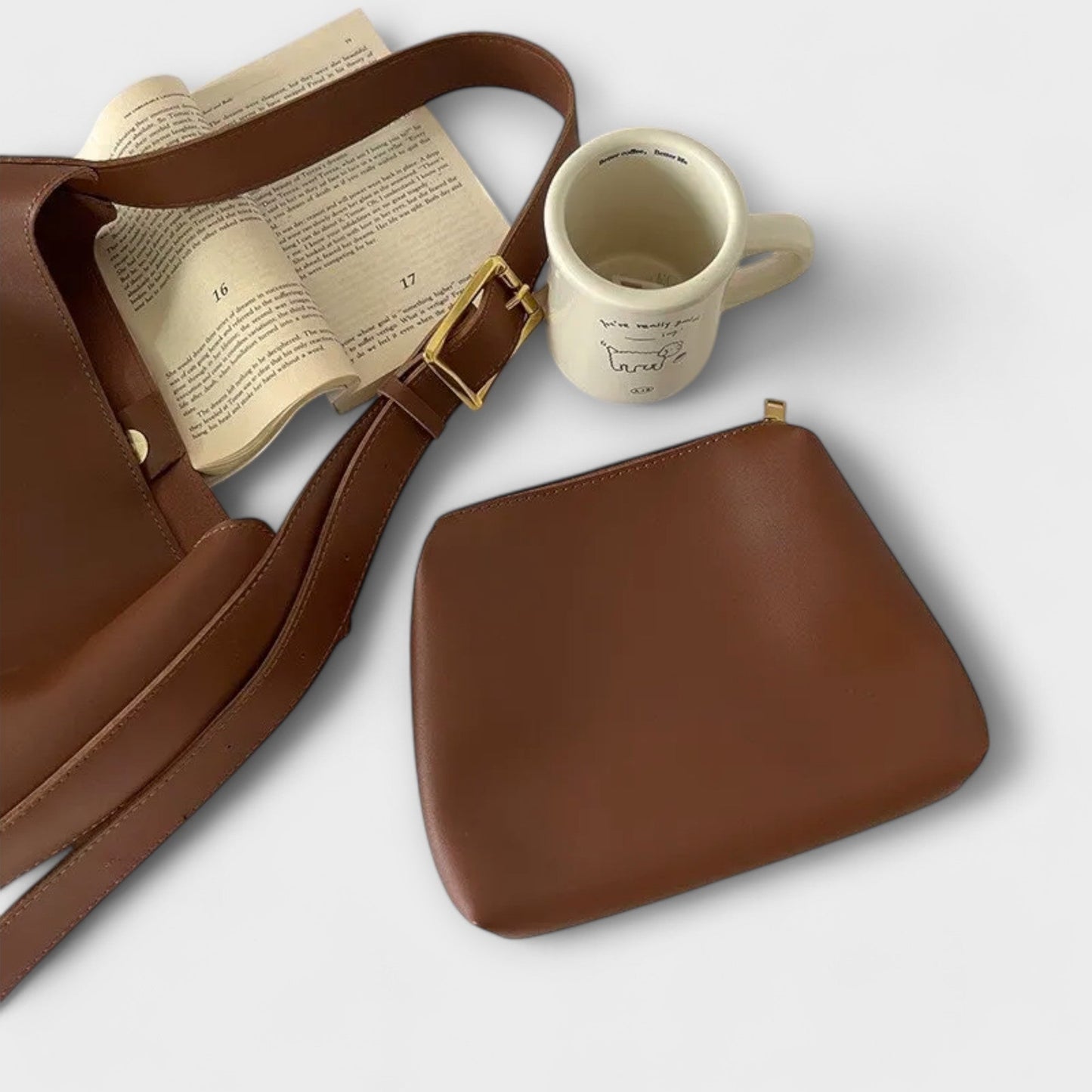 Gianna Boutique – Borsa a spalla in pelle elegante