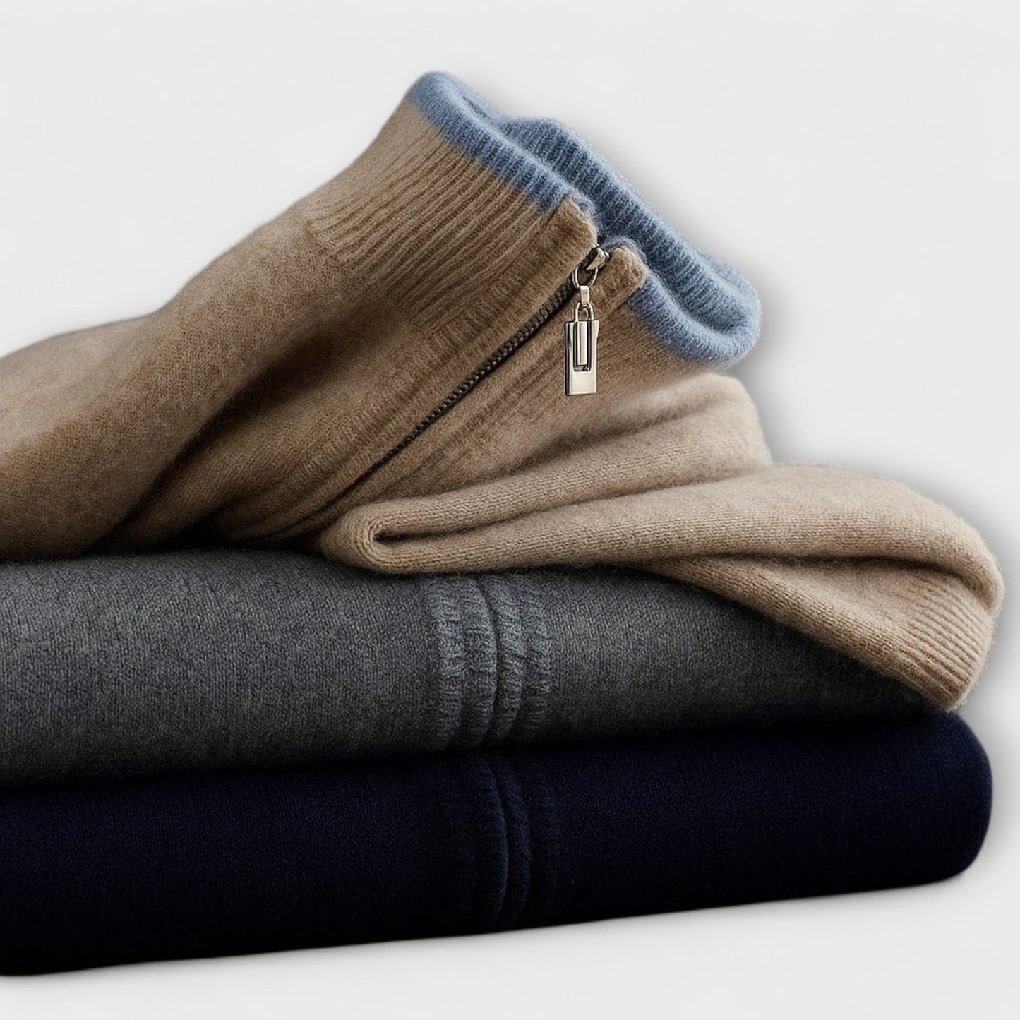 Giacca in maglia con zip