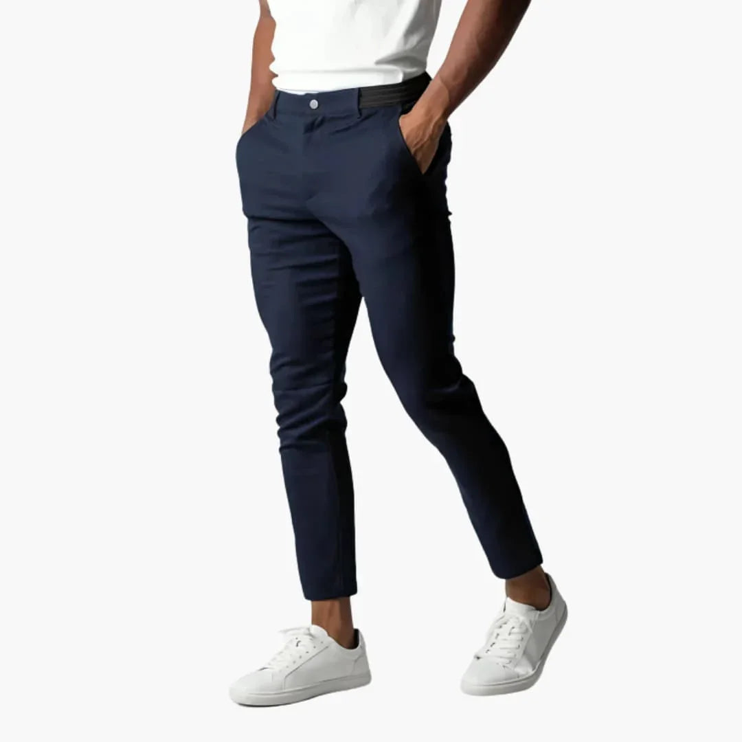 Pantaloni Chino Elasticizzati per Uomo