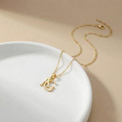 Collana con lettere personalizzate