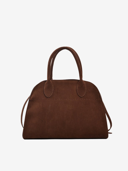 Luisa | Borsa Quotidiana Minimalista in Pelle scamosciata
