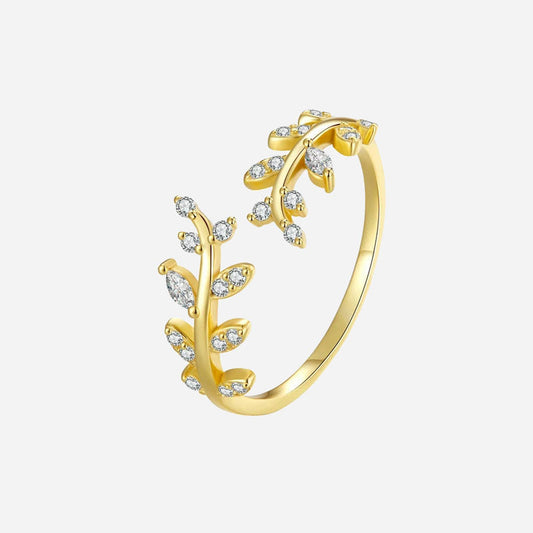 Kaelirisse | Anello in Zirconio Oro 18K