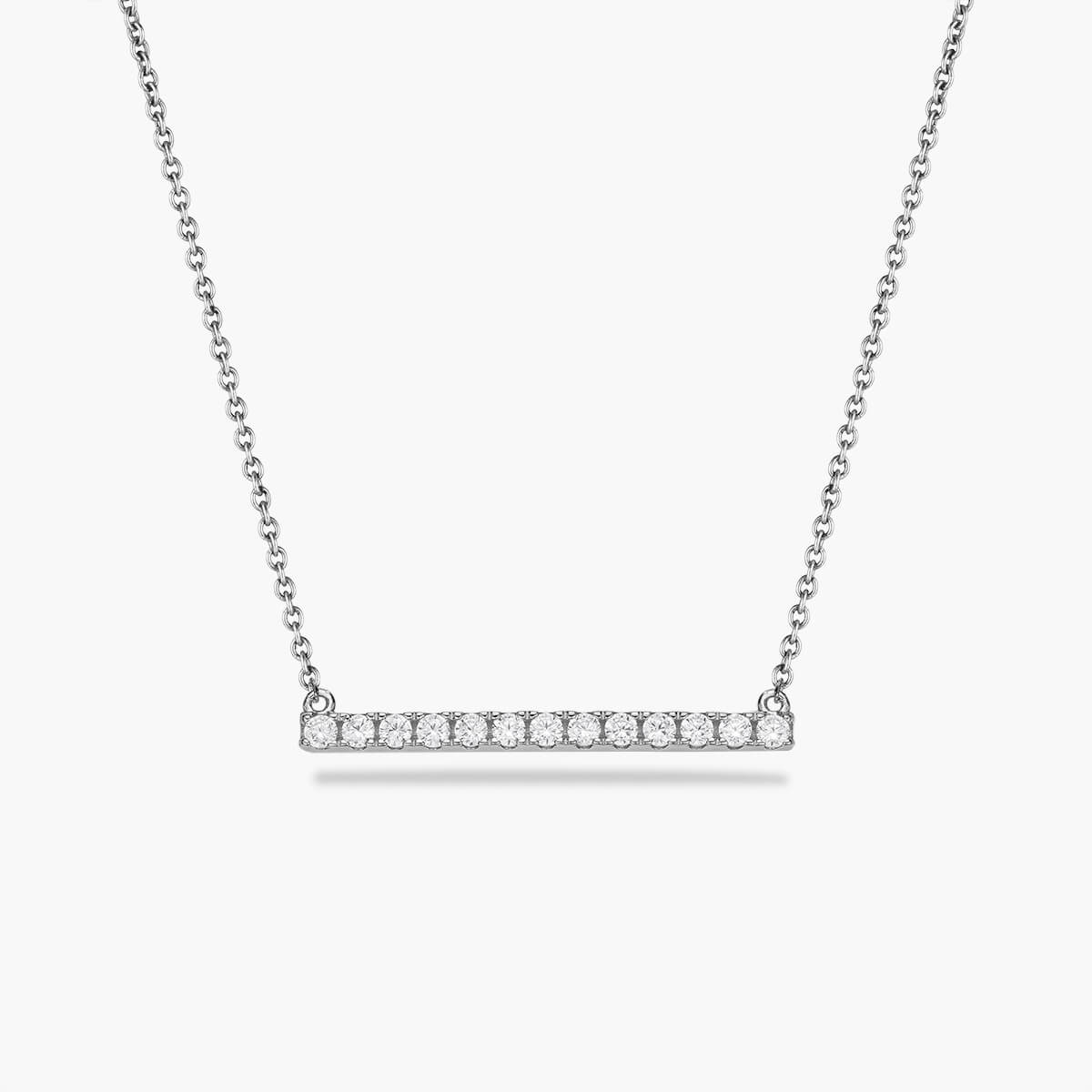 Pavé Bar Necklace