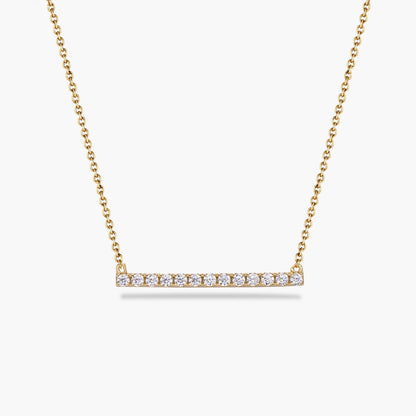 Pavé Bar Necklace