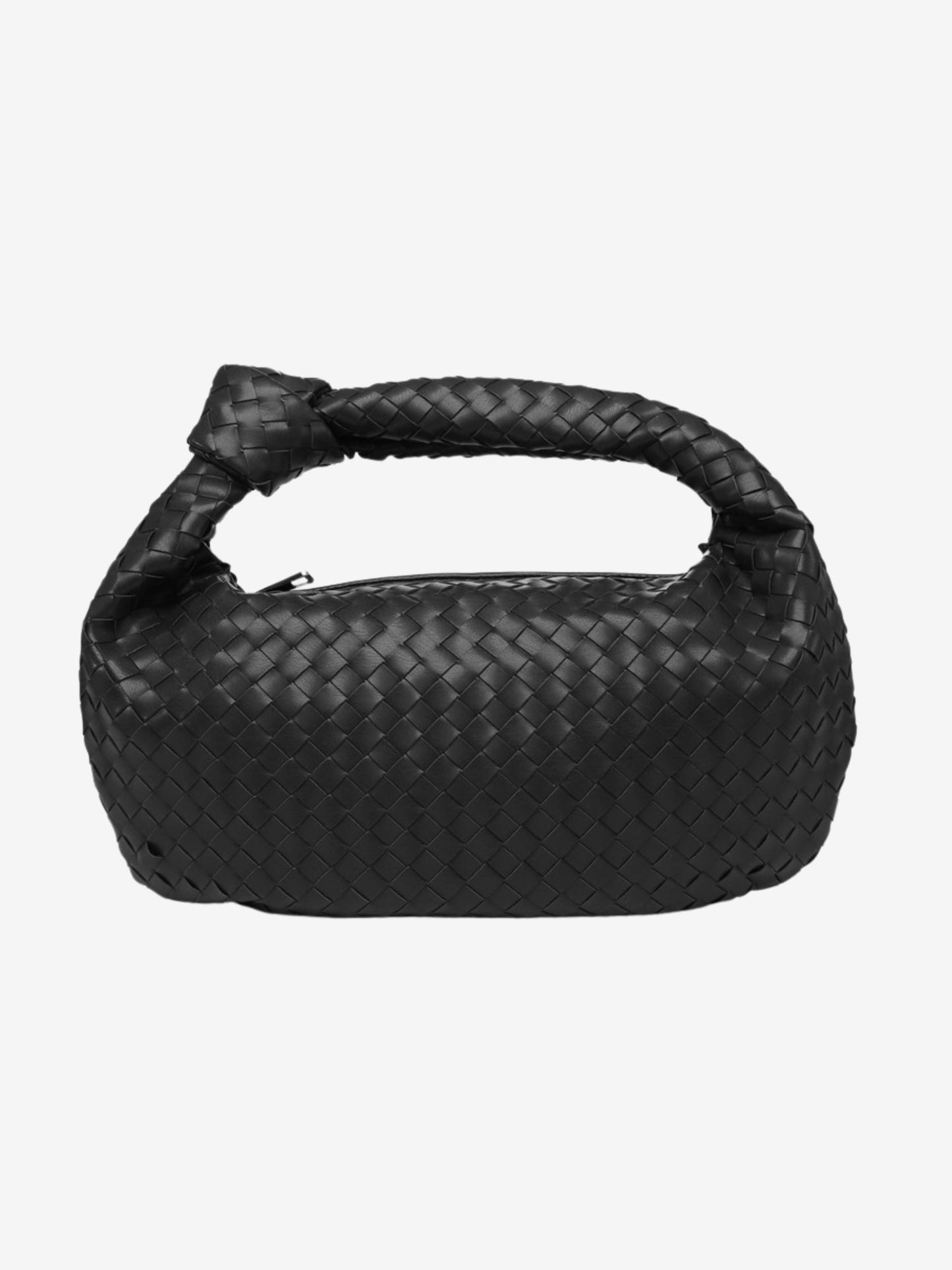 Gisella | Borsa a Spalla Media Intrecciata con Nodo