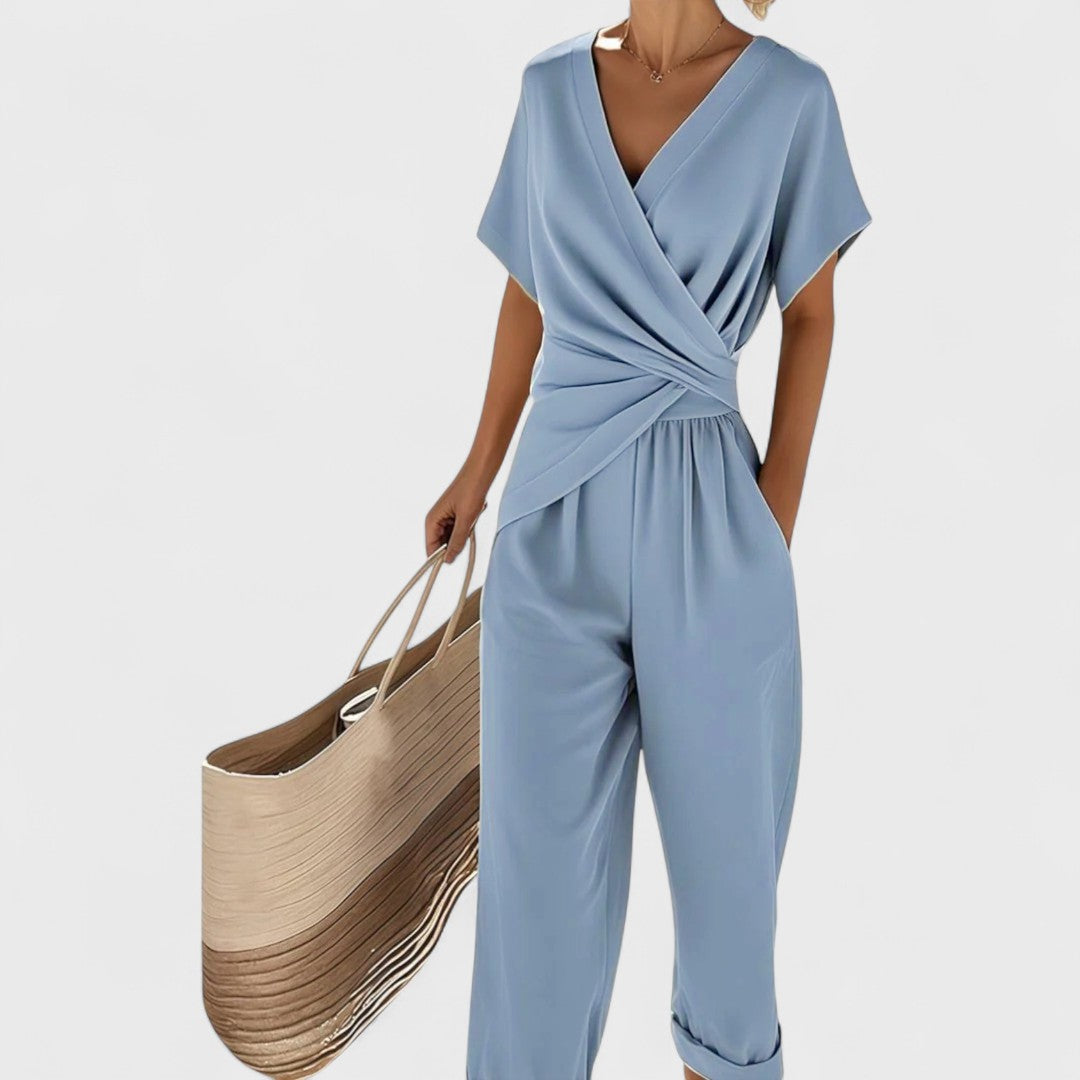 Celira - Tuta estiva con look a portafoglio 