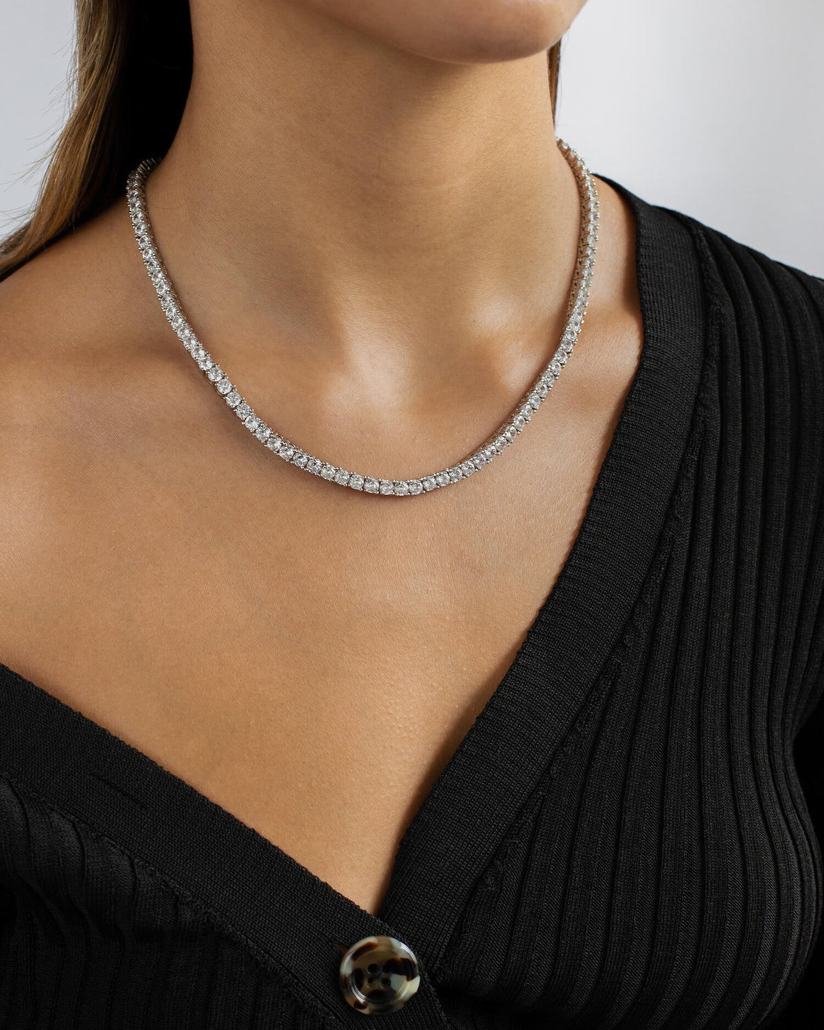 Tennis Necklace (4 mm)