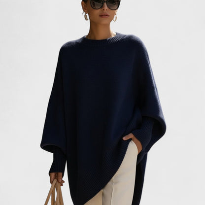 Mandy – Poncho Oversize Eleganza Semplice