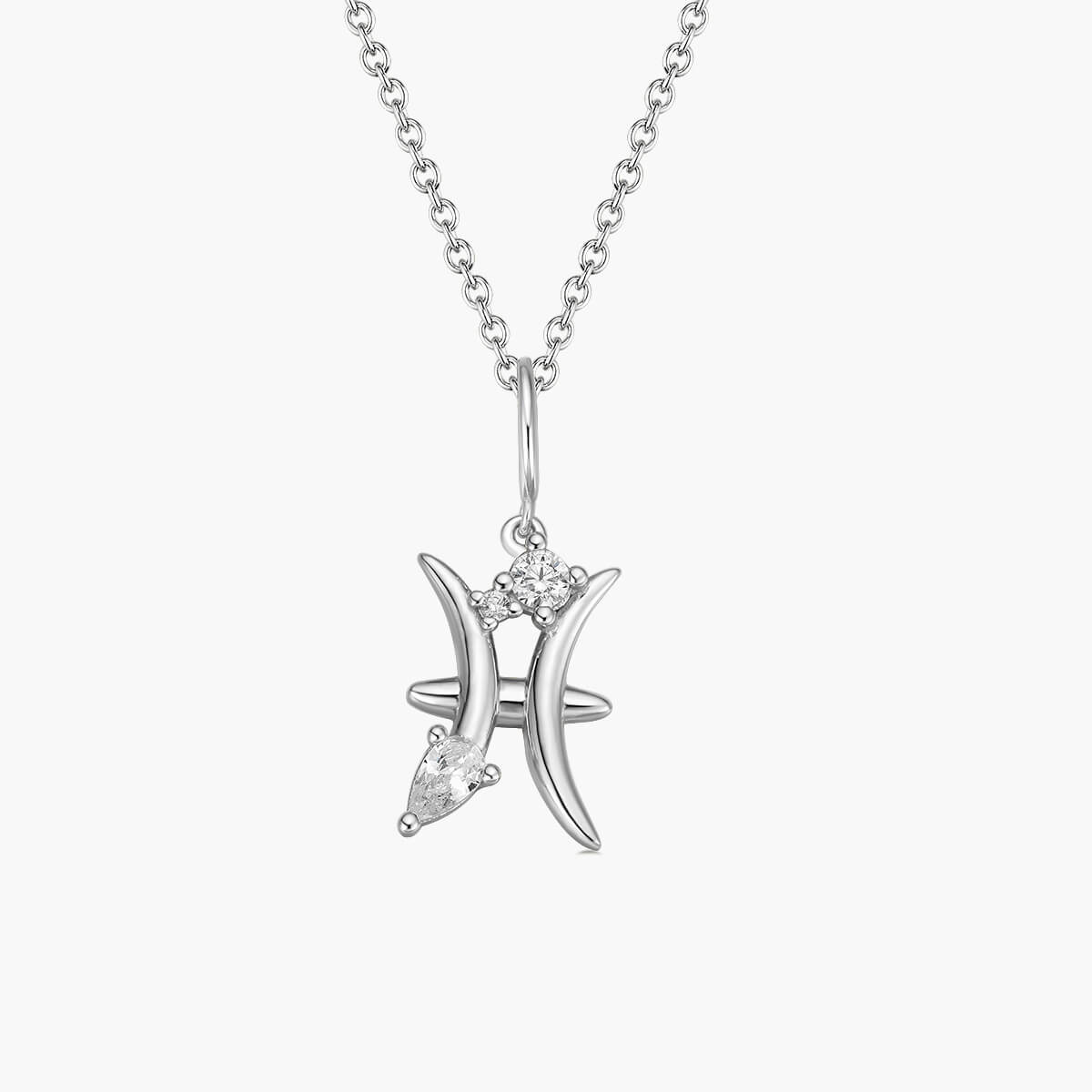 Pisces Zodiac Necklace