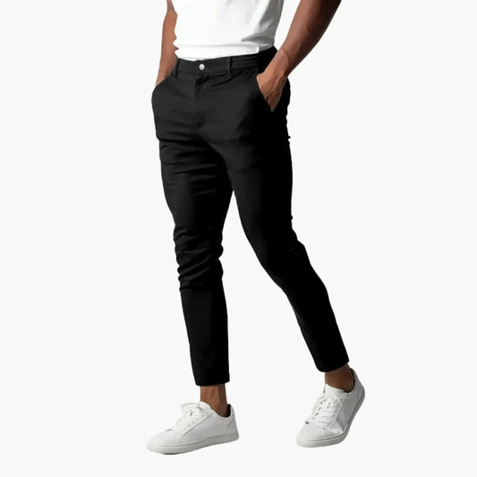 Pantaloni Chino Elasticizzati per Uomo