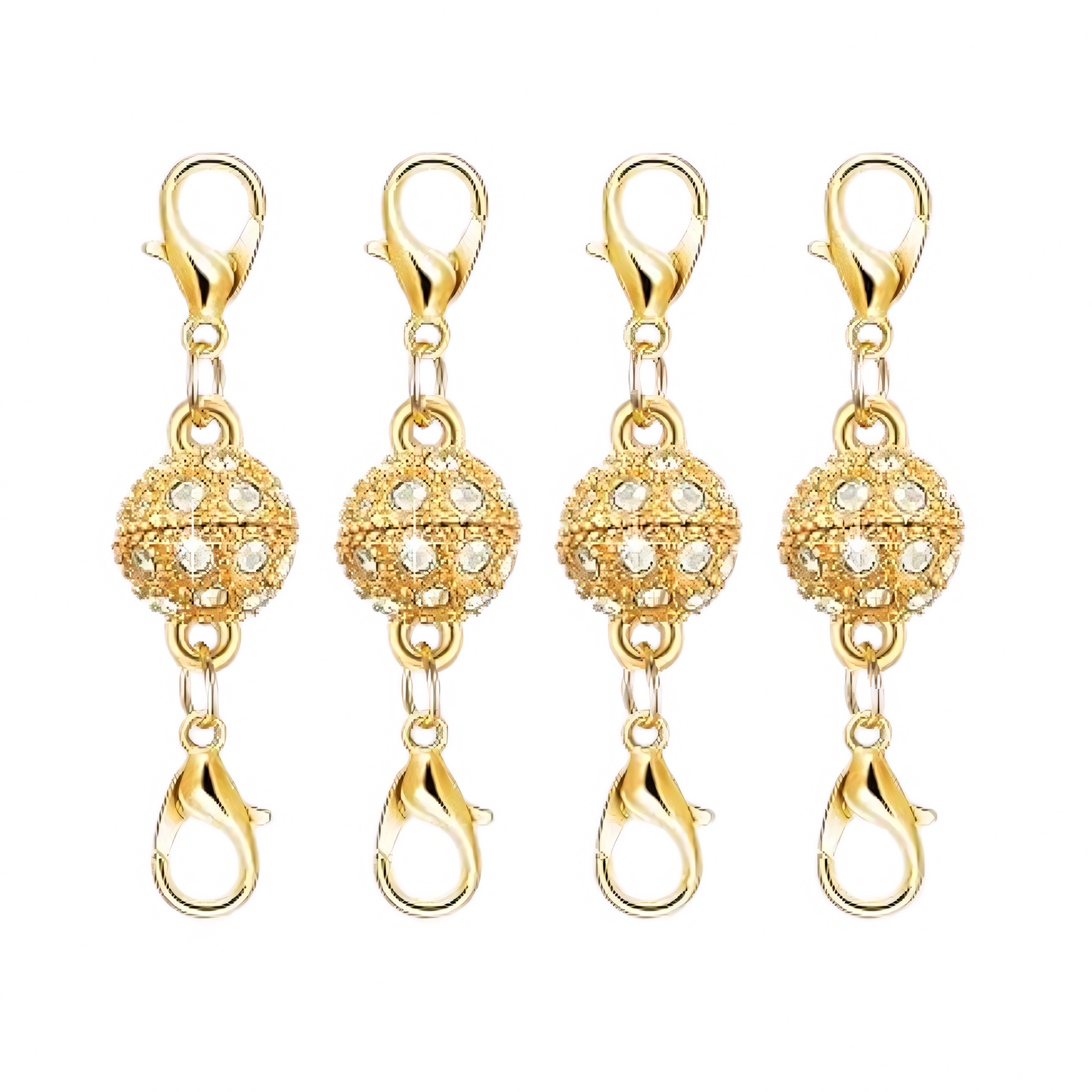 4 collane con chiusura magnetica