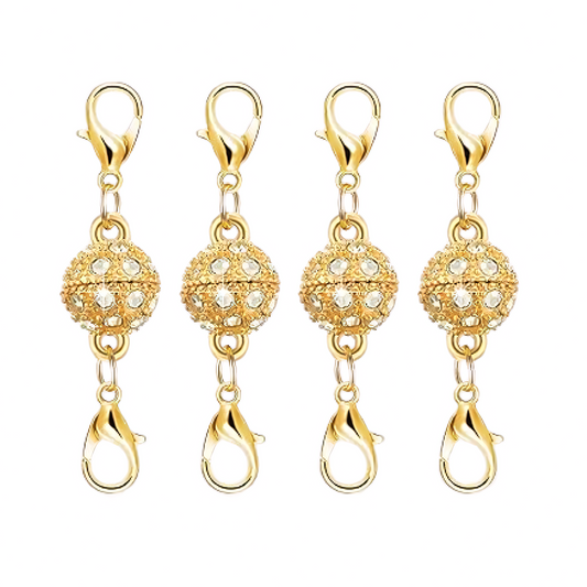 4 collane con chiusura magnetica