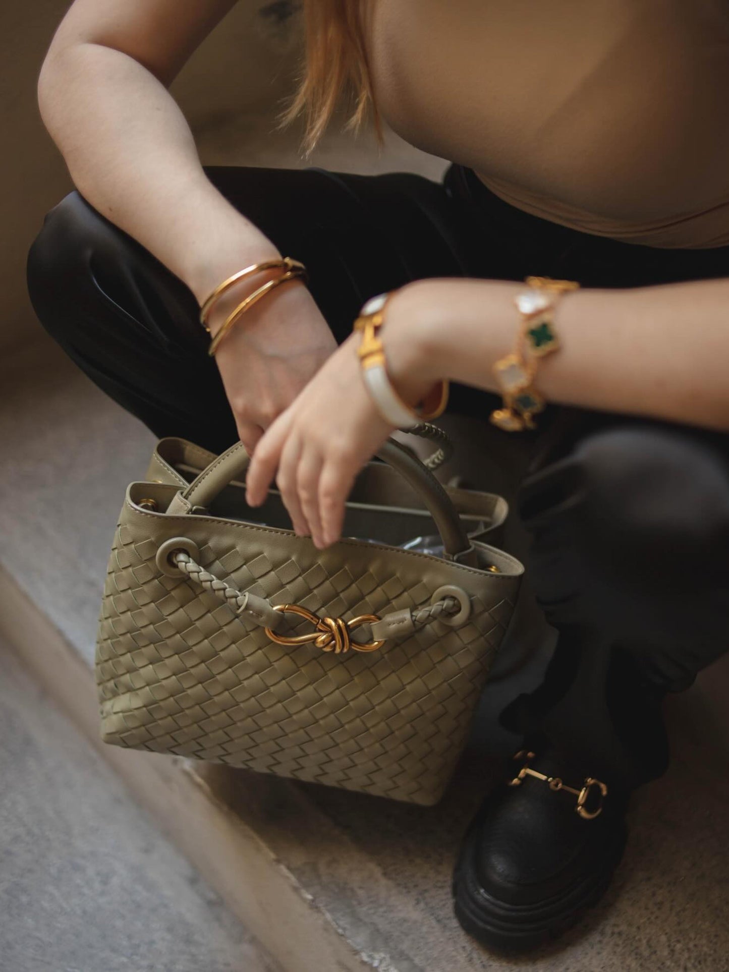 Eloise | Borsa In Tessuto Compatta Testurizzata