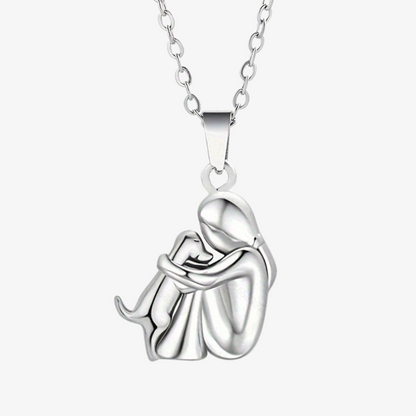 Elin - Collana con ciondolo a forma di cane 