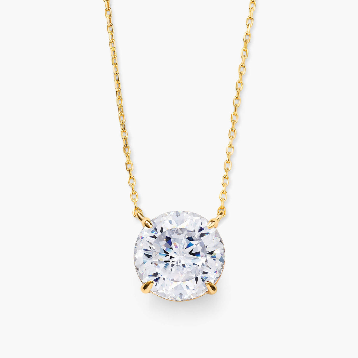 Statement Round Pendant Necklace