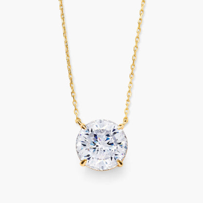 Statement Round Pendant Necklace