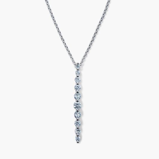 Graduated Drop Lariat Necklace
