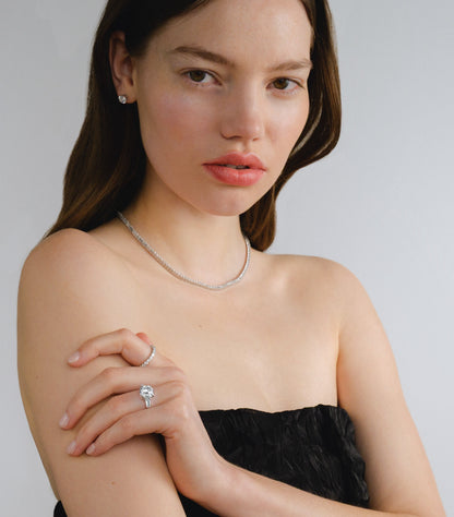Tennis Necklace (2.5 mm)