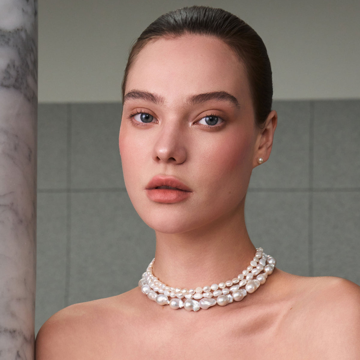 Baroque Pearl Necklace