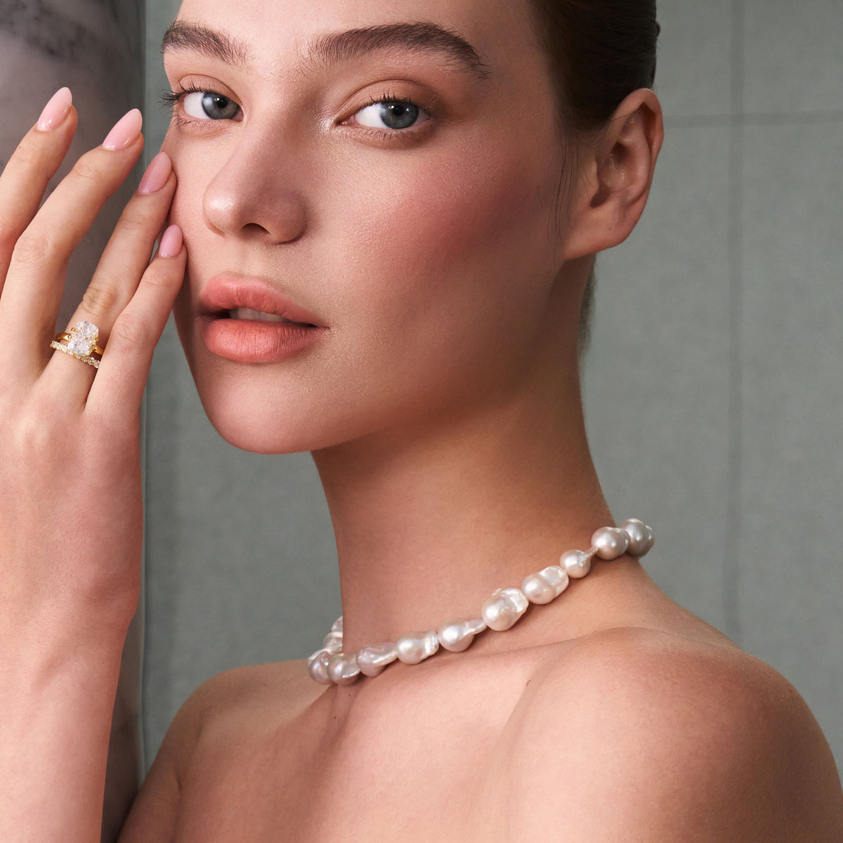 Baroque Pearl Necklace