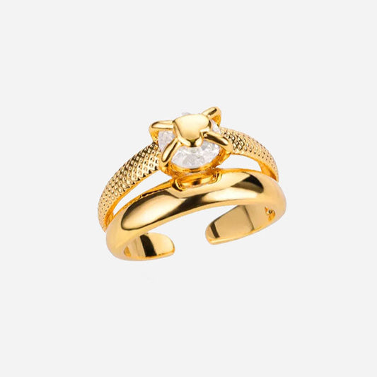Melanica | Anello in Oro 18K