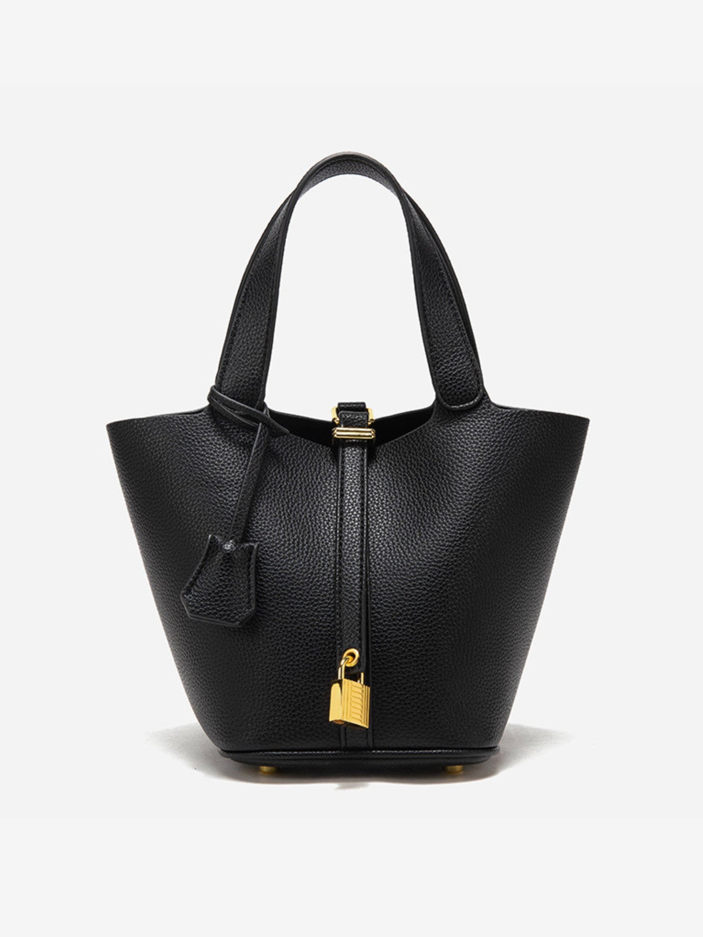 Glaiza | Borsa a Secchiello Gold-Lock Elegante