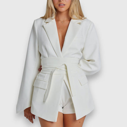 Jarela – Blazer con cintura