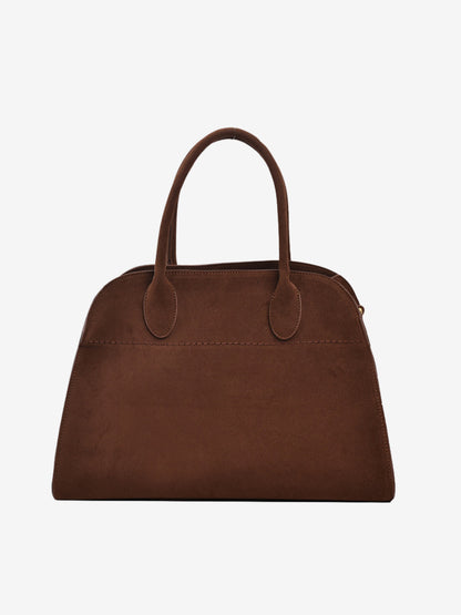 Luisa | Borsa Quotidiana Minimalista in Pelle scamosciata