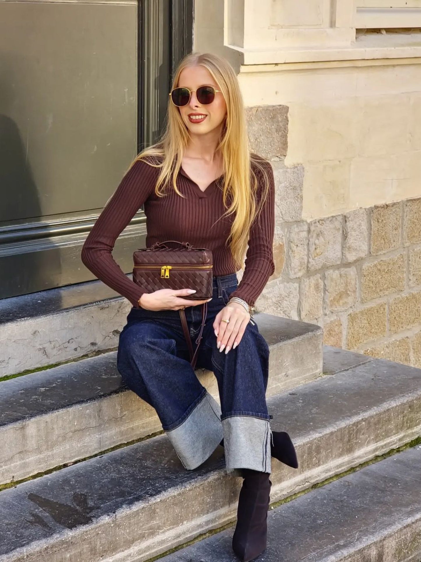 Giulietta | Borsa In Tessuto Strutturata Lucida