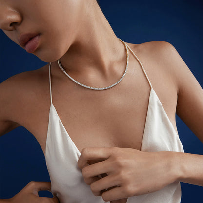 Tennis Necklace (2.5 mm)