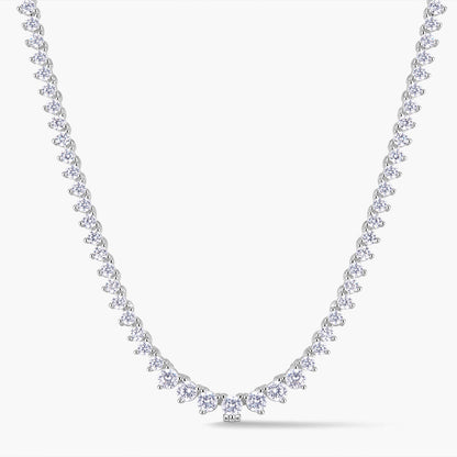 Convertible Pear Tennis Necklace