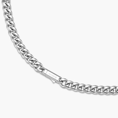 Curb Chain Necklace (8 mm)