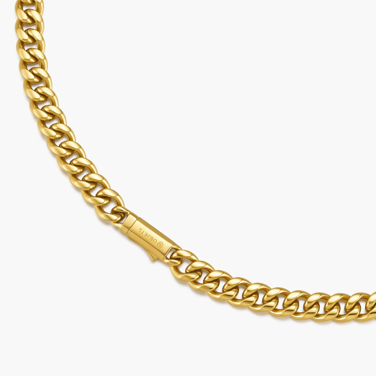 Curb Chain Necklace (8 mm)