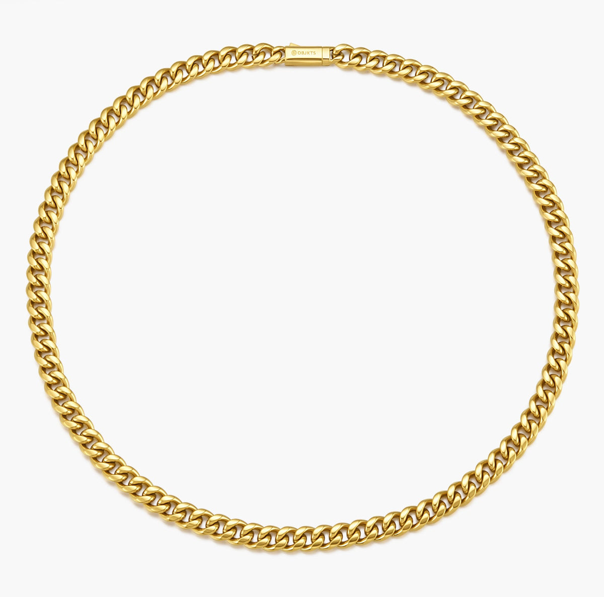 Curb Chain Necklace (8 mm)