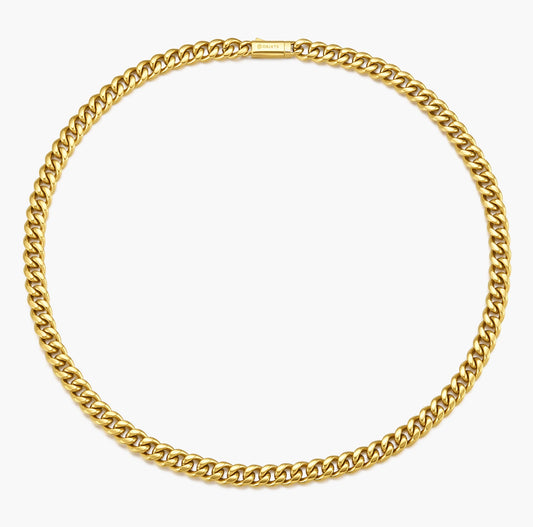 Curb Chain Necklace (8 mm)