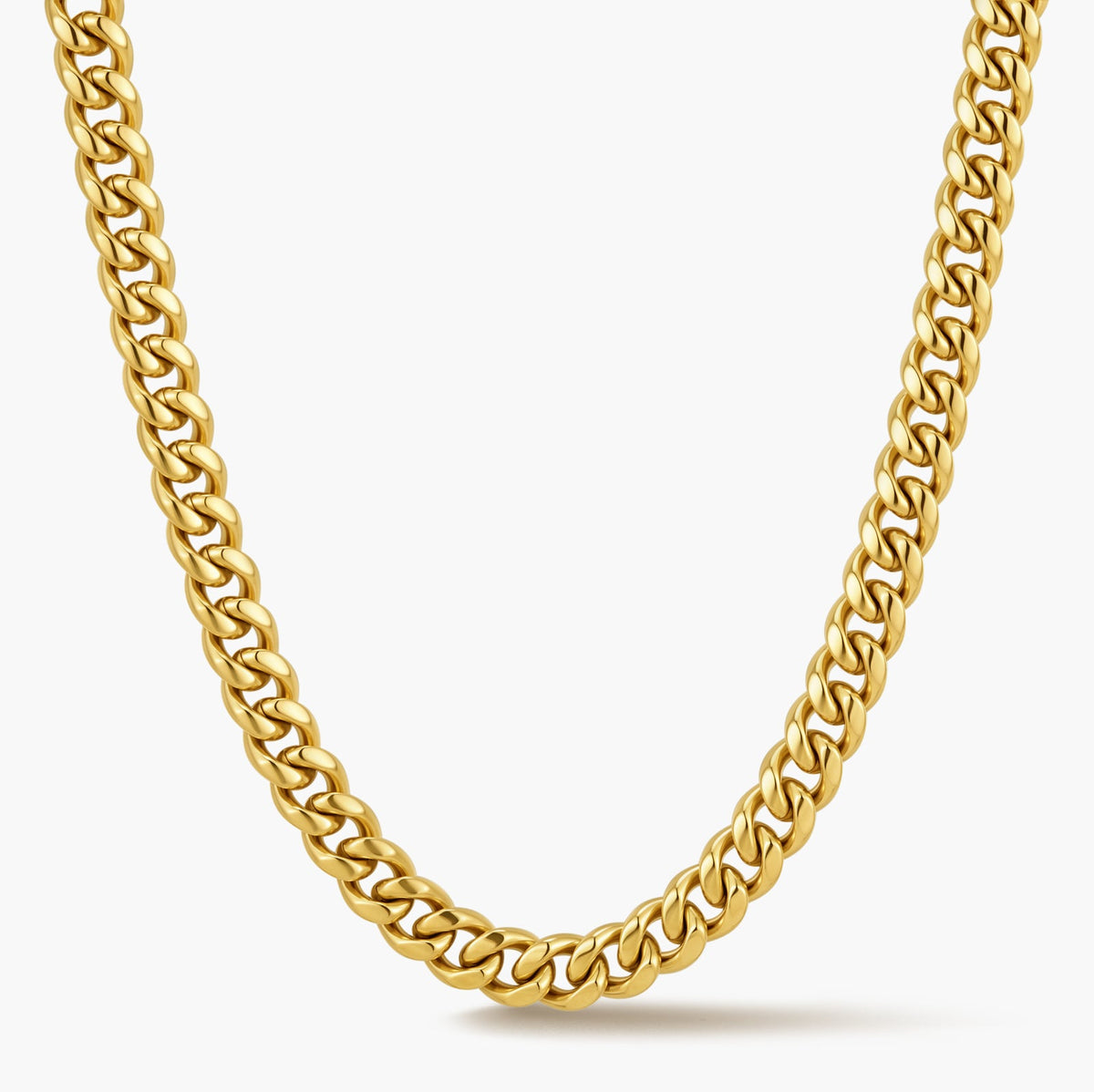 Curb Chain Necklace (8 mm)